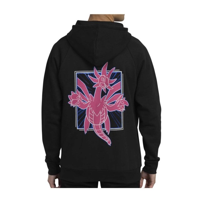 Hydreigon Powerhouse Pokémon Sleek Black Pullover Hoodie - Adult