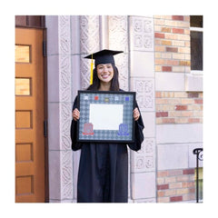 Graduation Pikachu & Eevee 2024 Diploma Frame