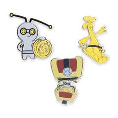 Gimmighoul & Gholdengo Pokémon Pins (3-Pack)