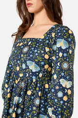 Folk Art Mini Dress