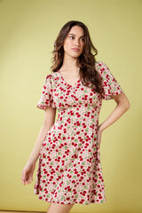 Raspberry Mini Dress