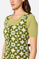 Ginny 60's Mini Pinafore Dress