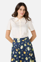Lacey Collar Blouse