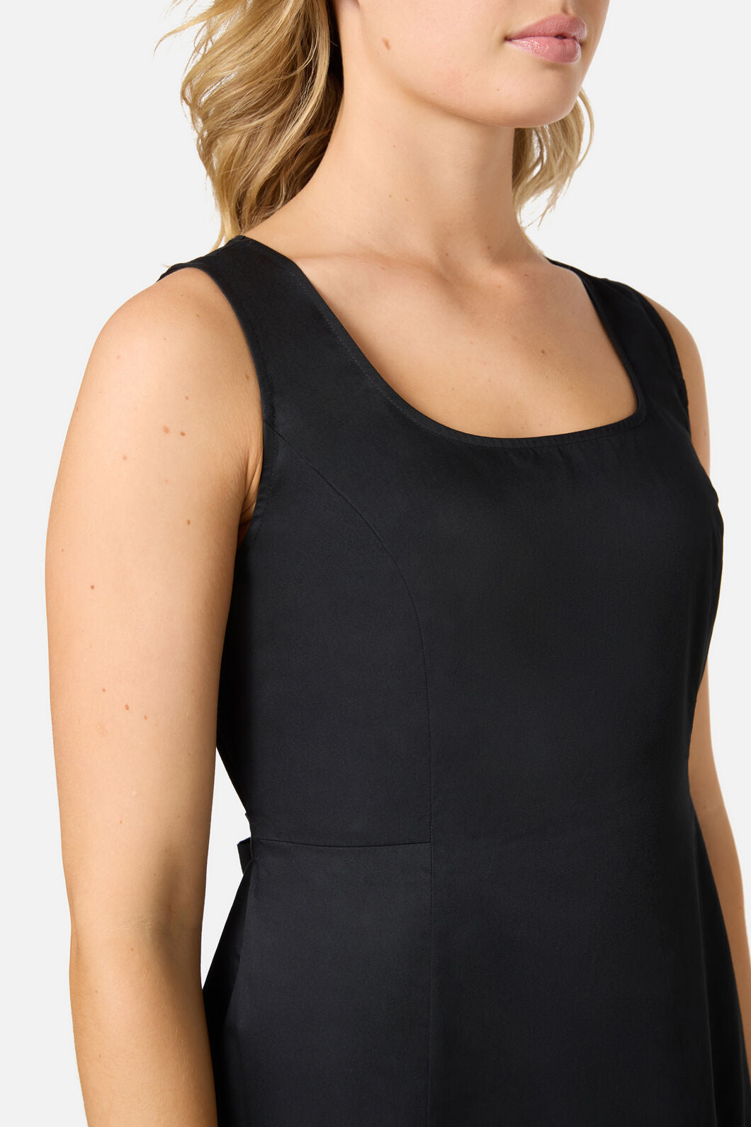 Delphine Classic Cotton Midi Dress
