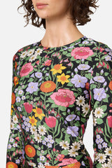 Floral Field Rashie Swim Top