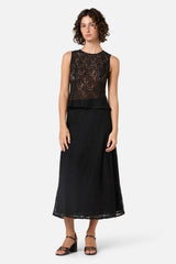 Amara Lace Midi Skirt