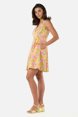 Vintage Daisy Mini Shirt Dress