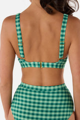 Gingham Bikini Bottom