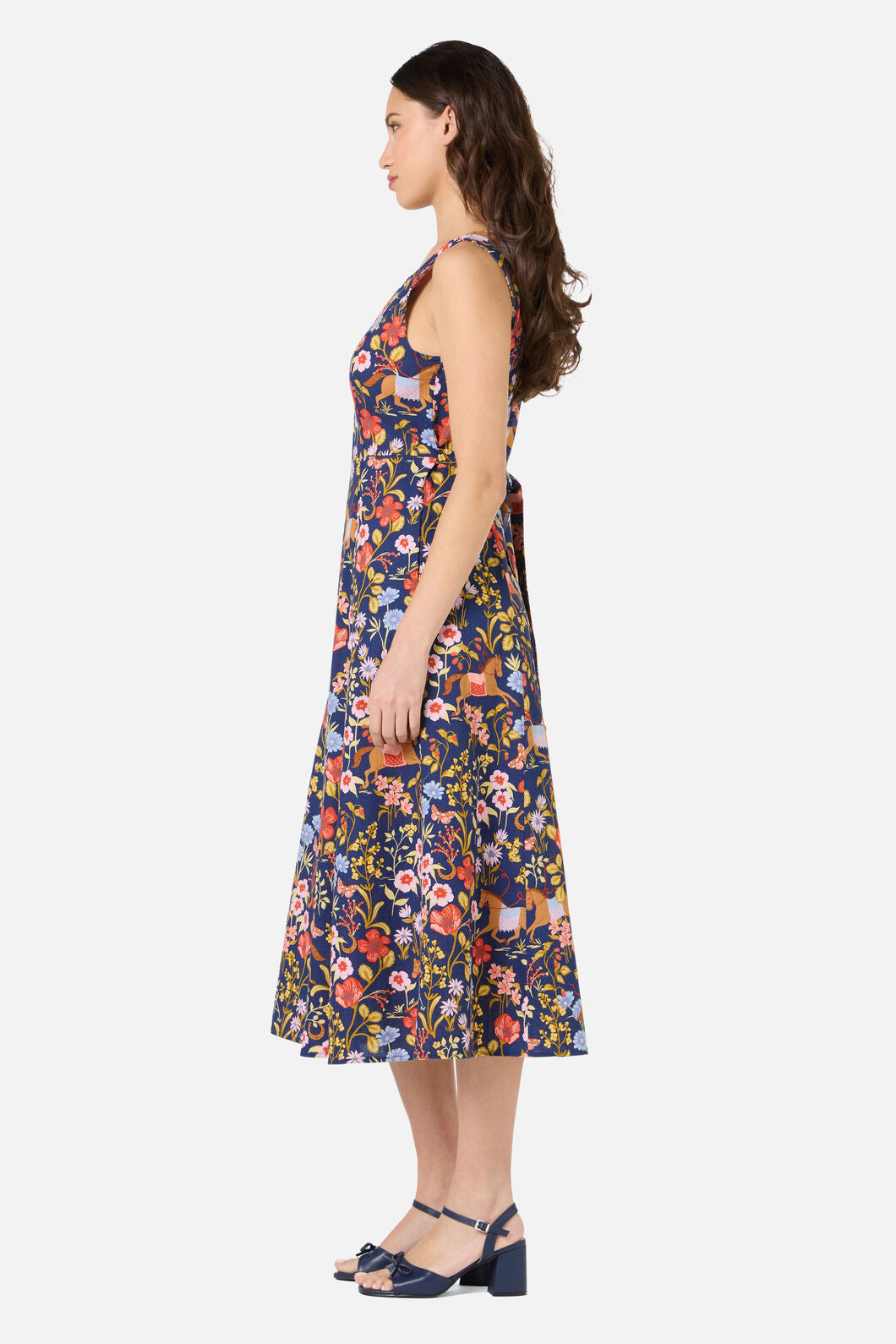 Fancy Horses Midi Dress
