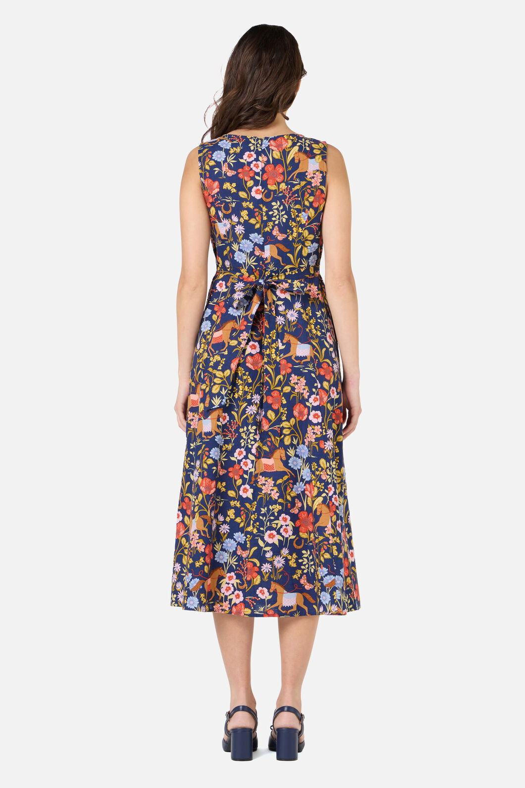 Fancy Horses Midi Dress
