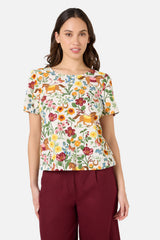 Fancy Horses Short Sleeve Top