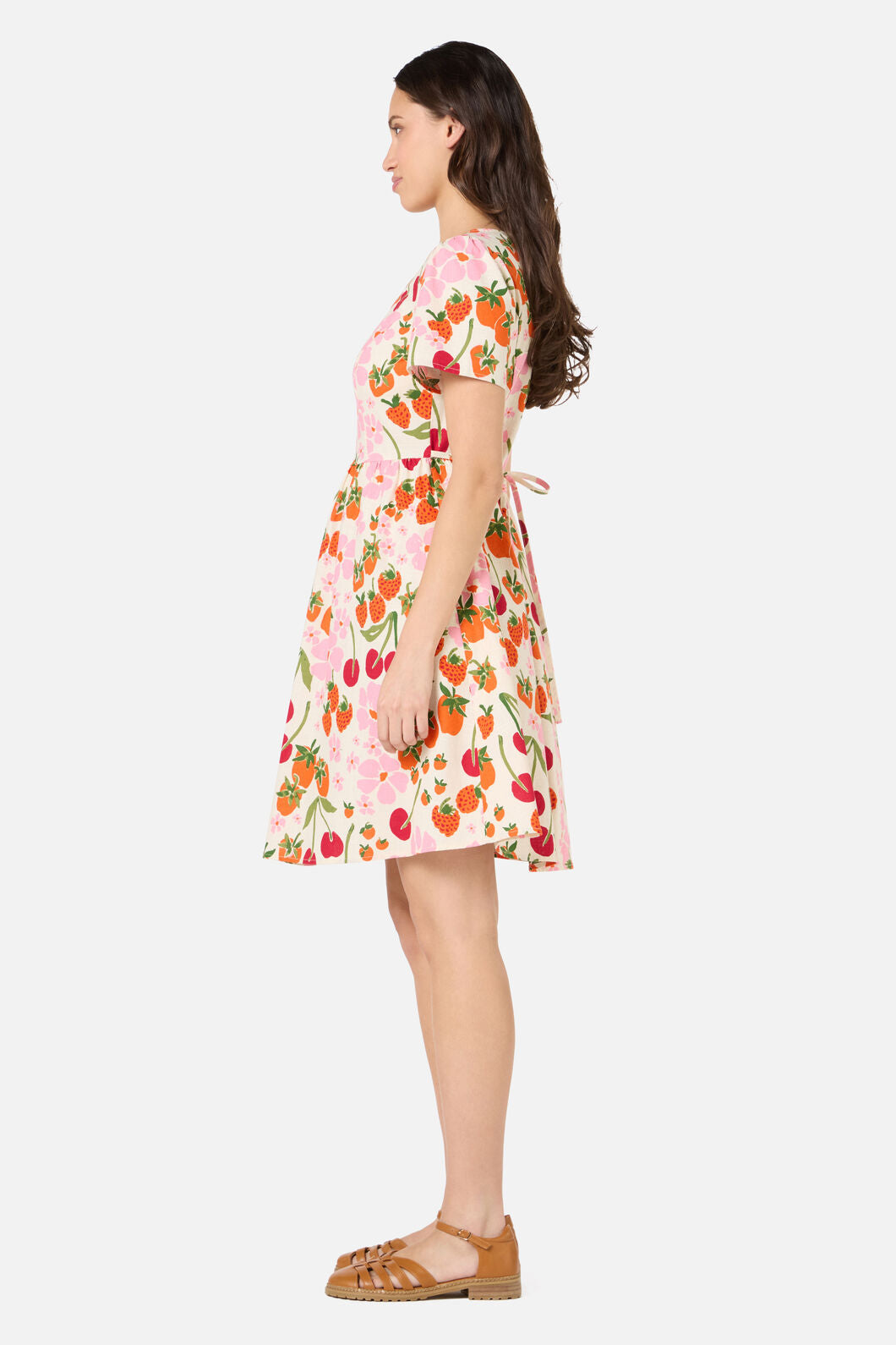 Berries N Cream Mini Dress