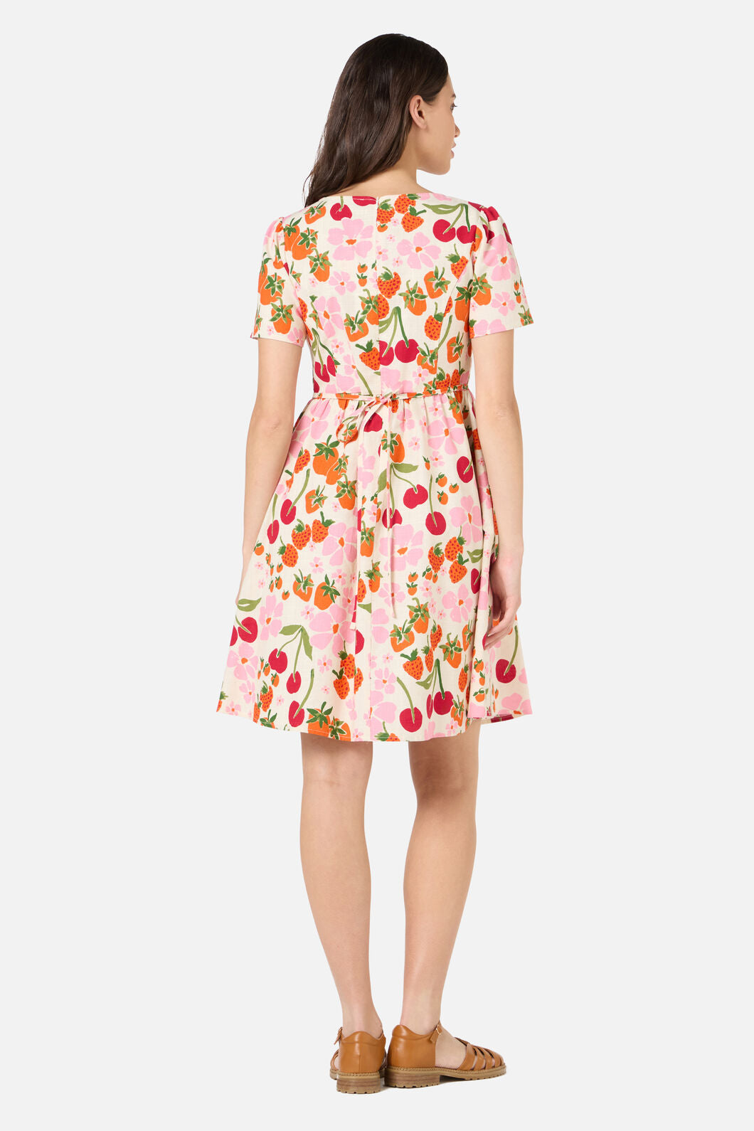 Berries N Cream Mini Dress