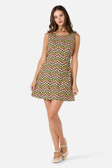 Sally Retro Mini Shift Dress