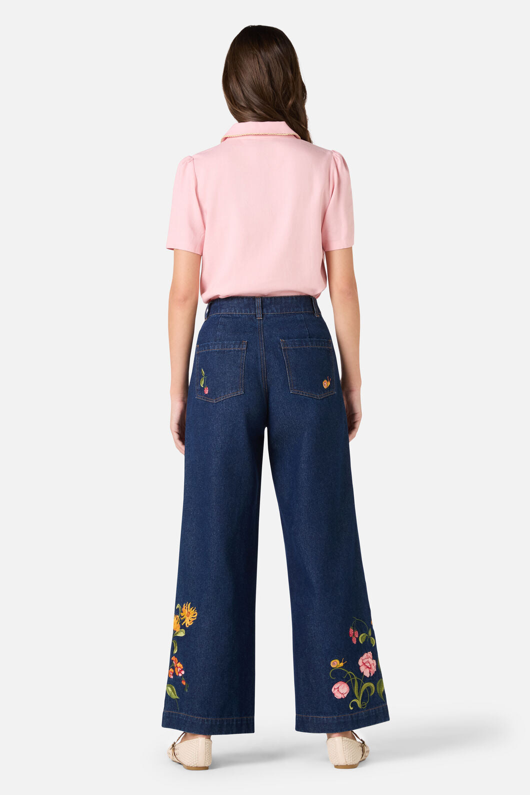 Whimsical Embroidered Blouse