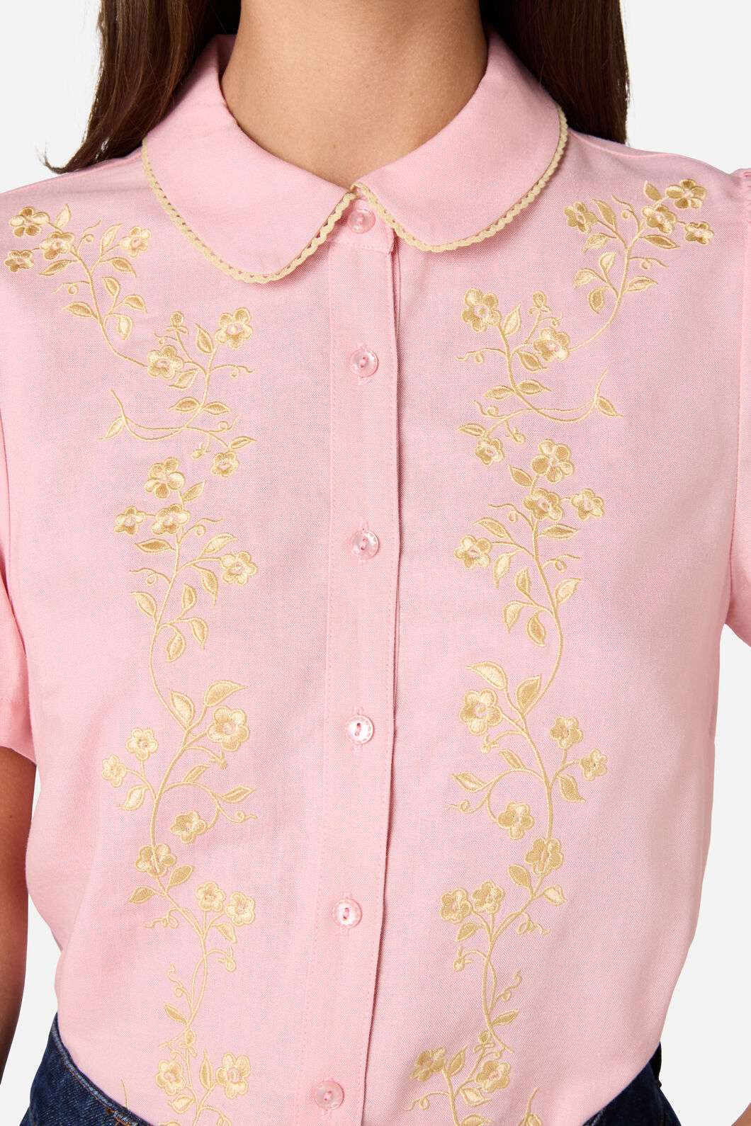 Whimsical Embroidered Blouse