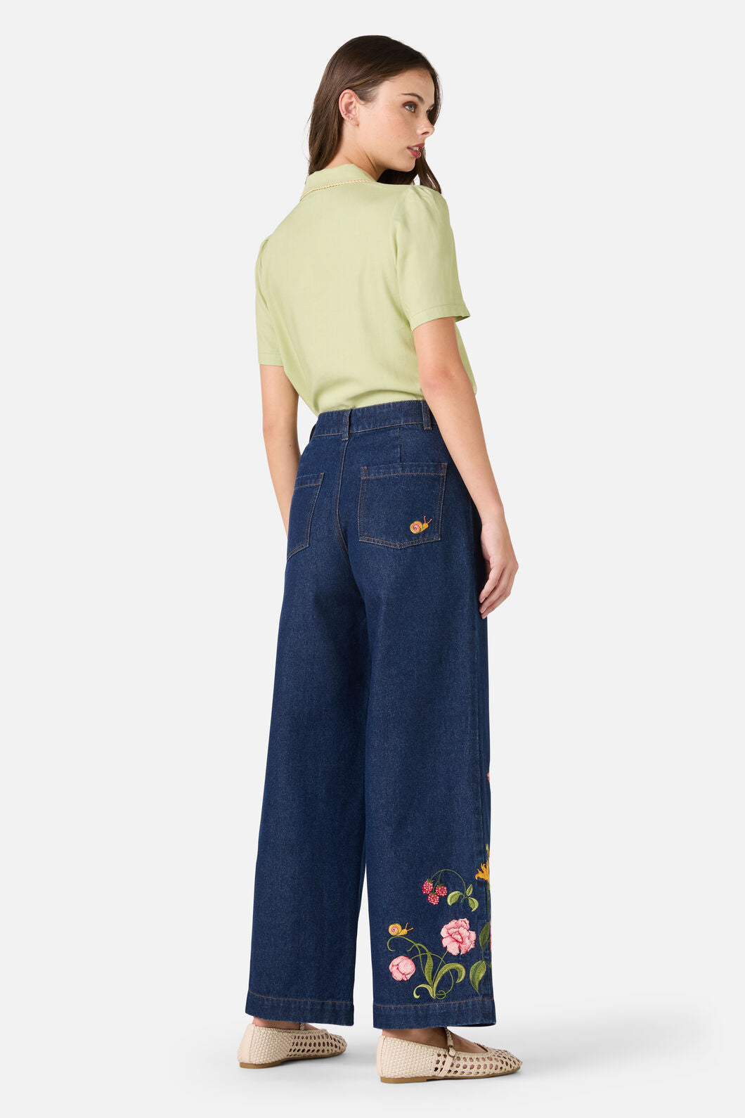 Whimsical Embroidered Blouse
