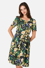Tiana Tree Frog Smock Dress