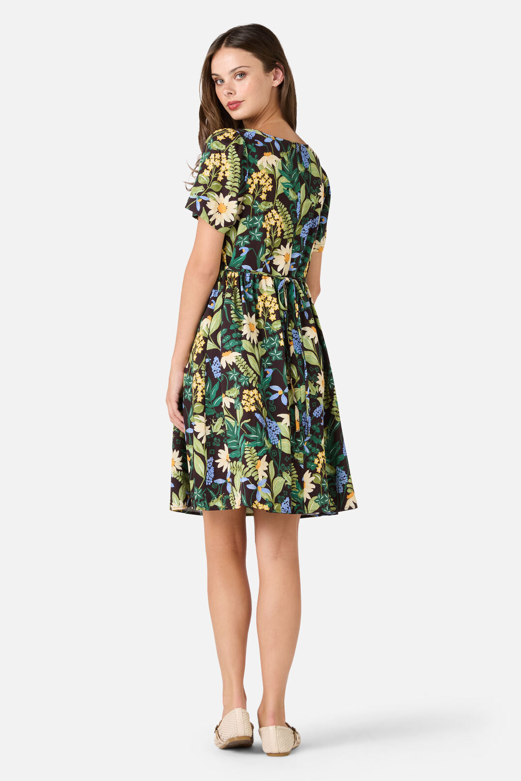 Tiana Tree Frog Smock Dress