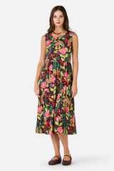 Tiana Tree Frog Midi Dress