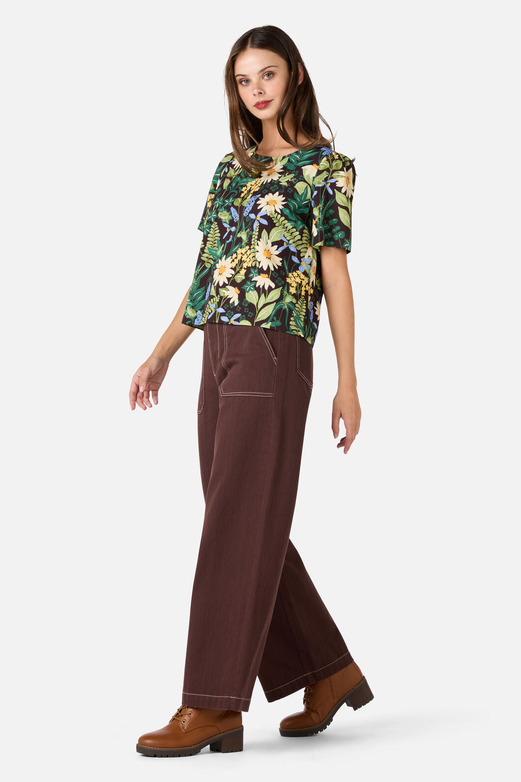 Tiana Tree Frog Short Sleeve Top