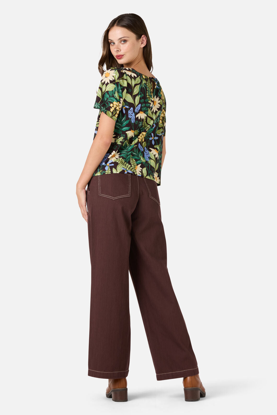 Tiana Tree Frog Short Sleeve Top
