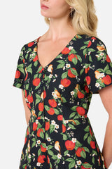 Apple Blossom Midi Dress