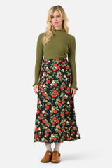 Apple Blossom Midi Skirt