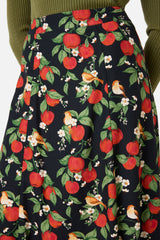 Apple Blossom Midi Skirt