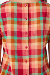 Piper Check Short Sleeve Top