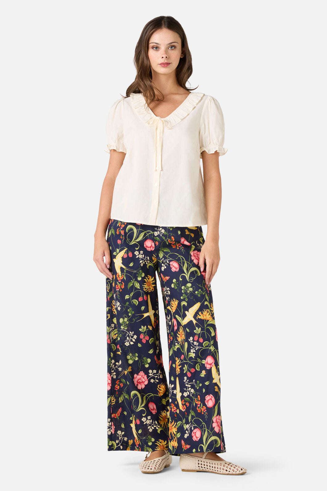 Kayla Ruffle Blouse