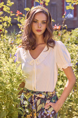 Kayla Ruffle Blouse