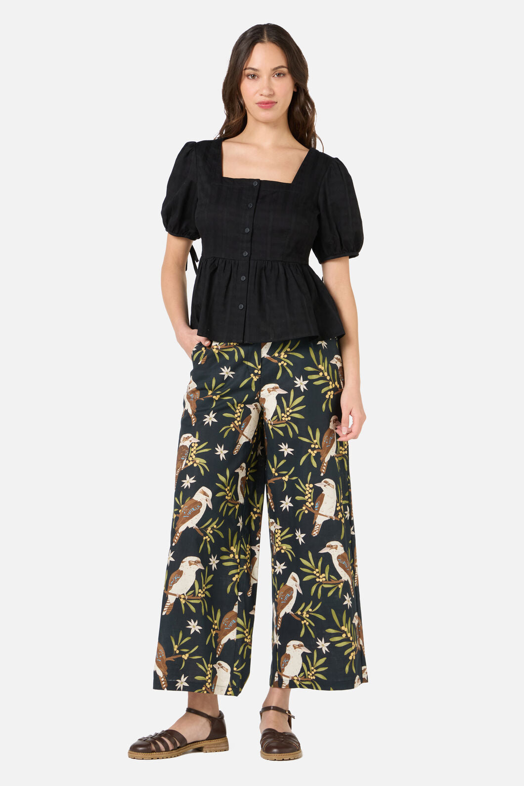 Eveleigh Peplum Top