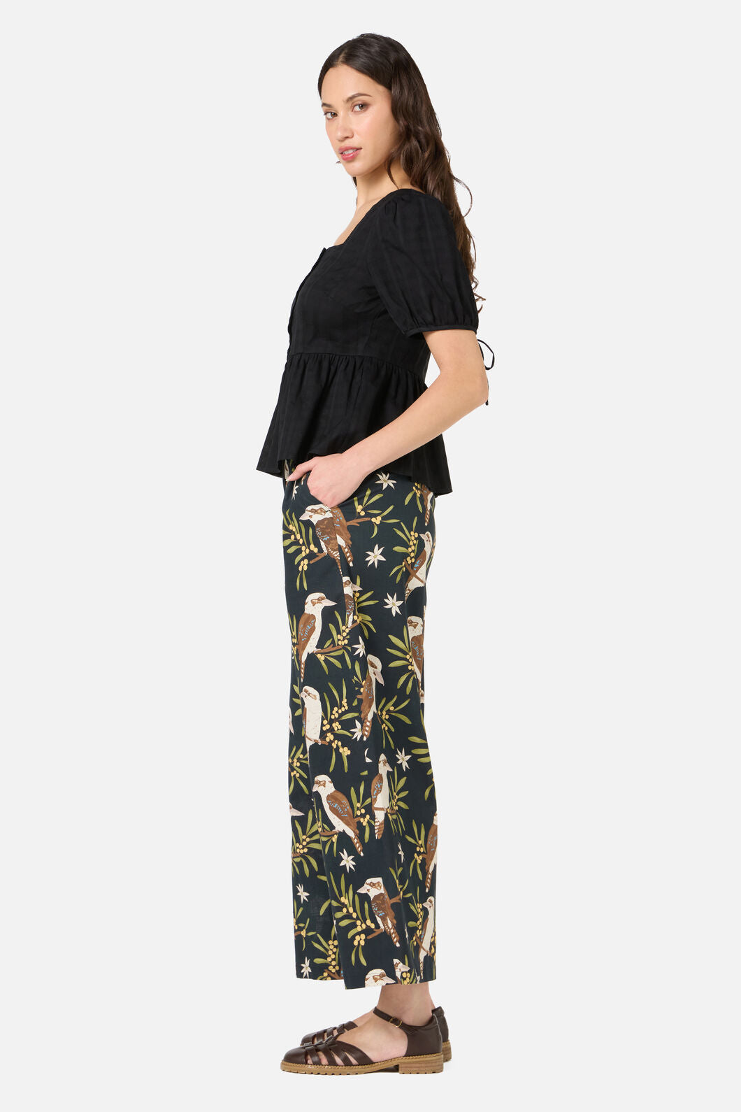 Eveleigh Peplum Top