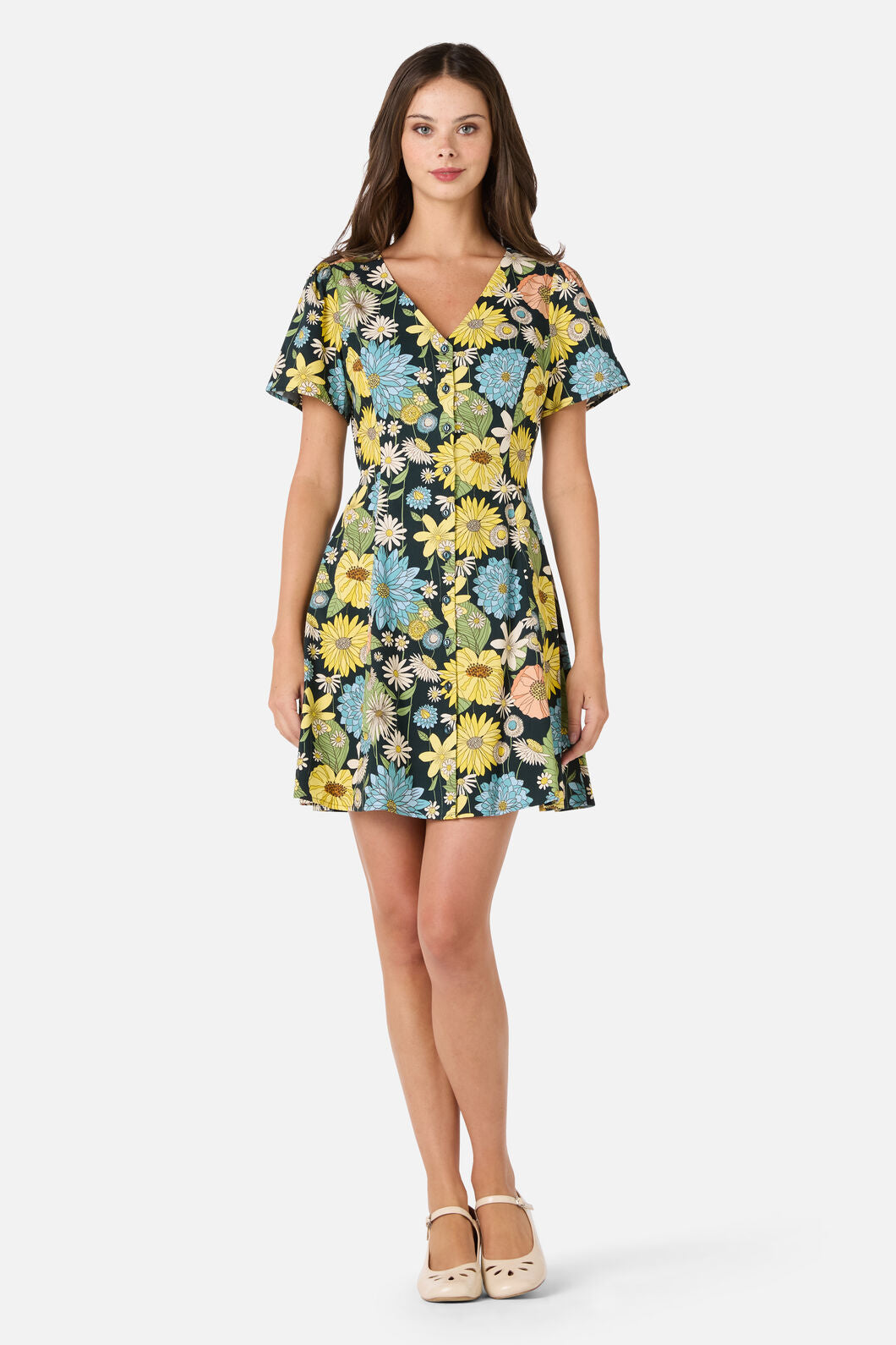 Leonie Floral Mini Dress