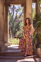 Leonie Floral Wide Leg Pant