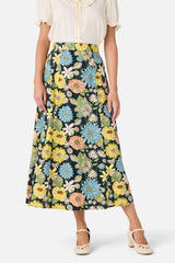 Leonie Floral Midi Skirt