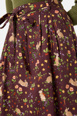Lola Rabbit Midi Skirt