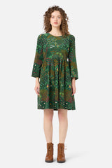 Rolling Hills Corduroy Smock Dress