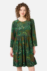 Rolling Hills Corduroy Smock Dress