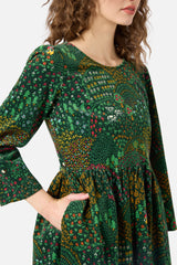 Rolling Hills Corduroy Smock Dress