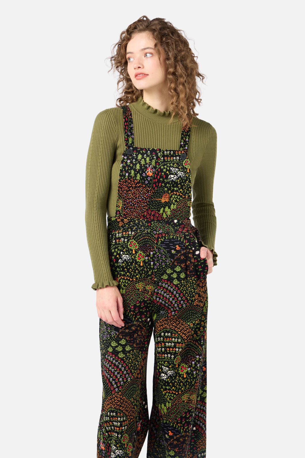 Rolling Hills Corduroy Overalls