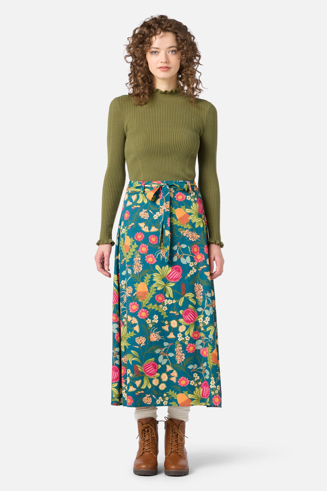 Florence Native Midi Skirt