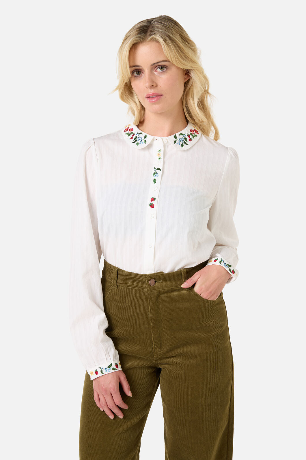 Garden Embroidered Blouse