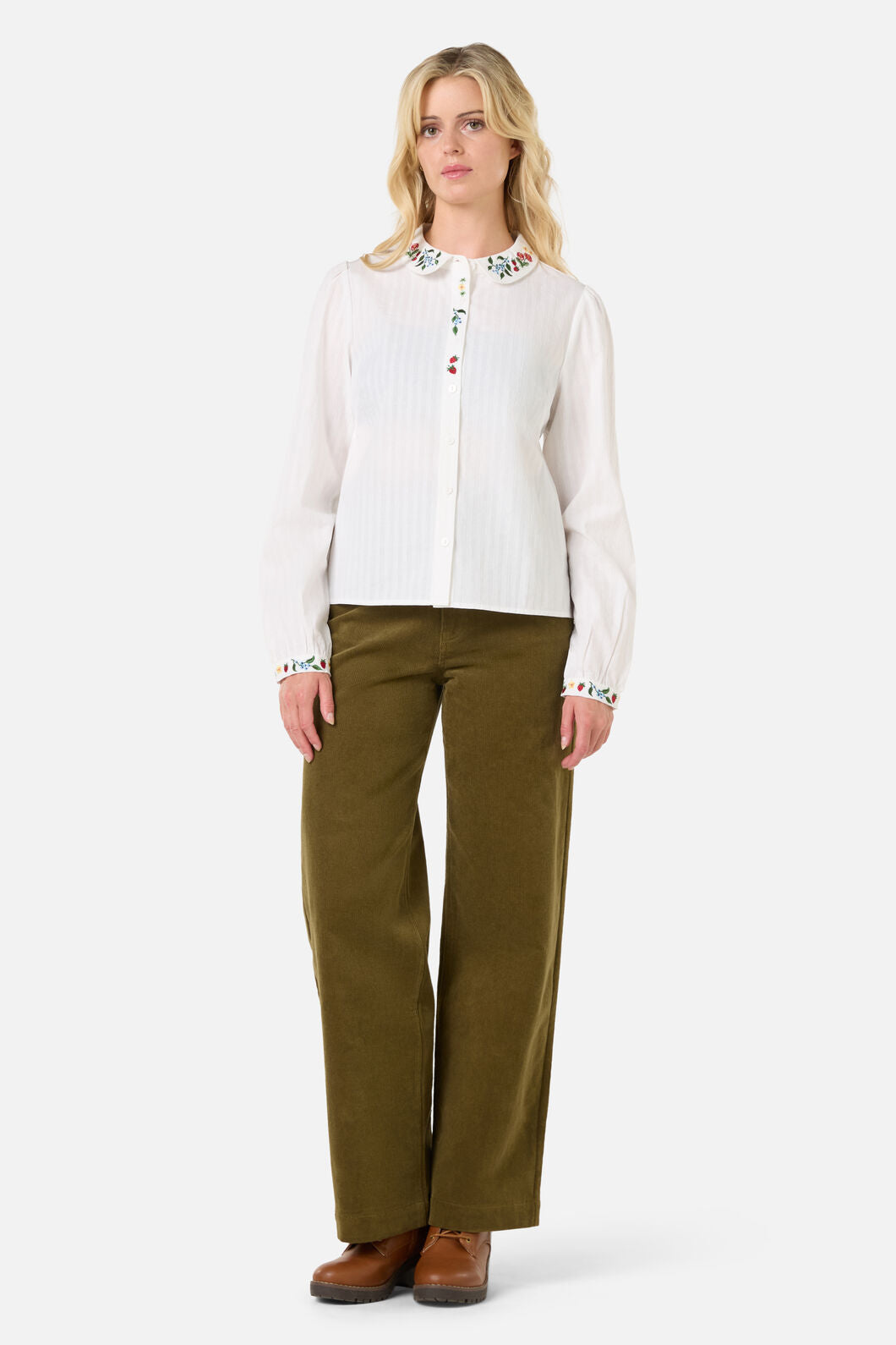 Garden Embroidered Blouse