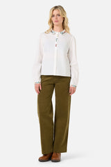 Garden Embroidered Blouse