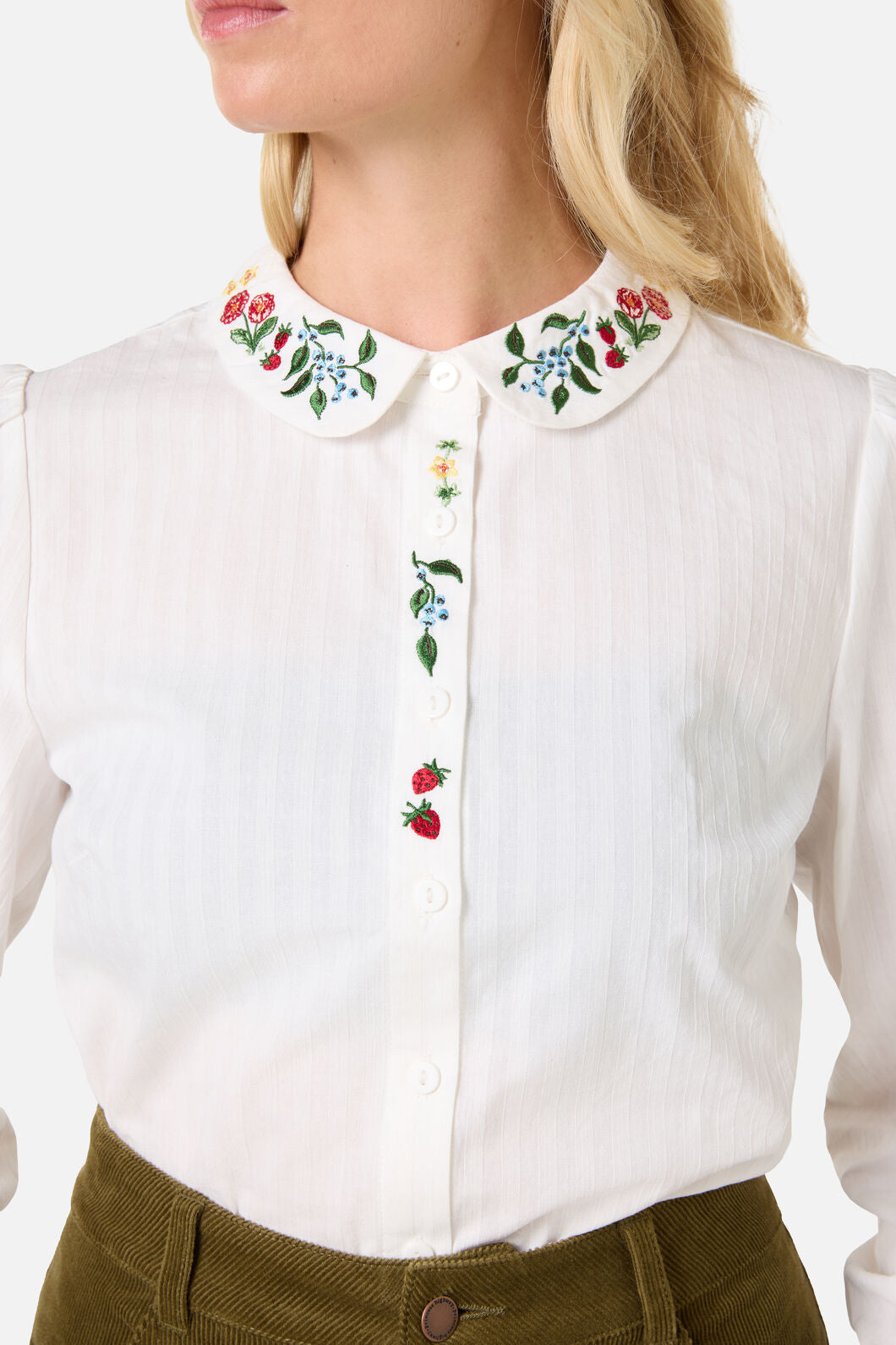 Garden Embroidered Blouse