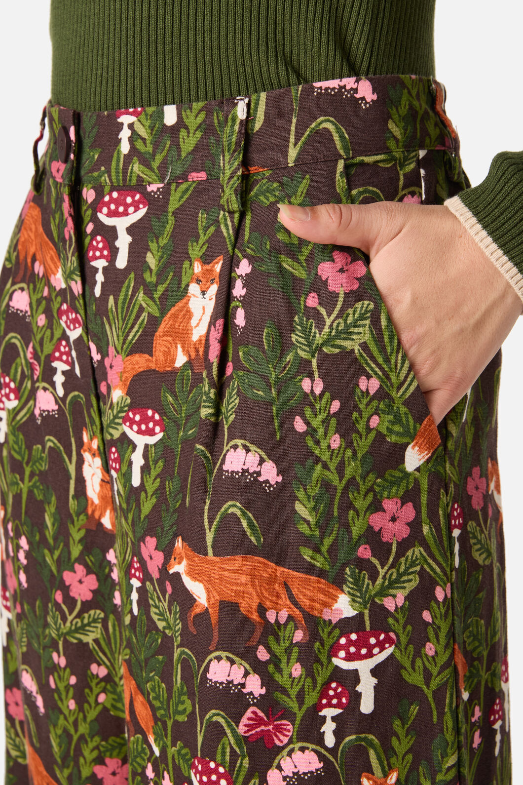 Fancy Foxes Culotte Pant