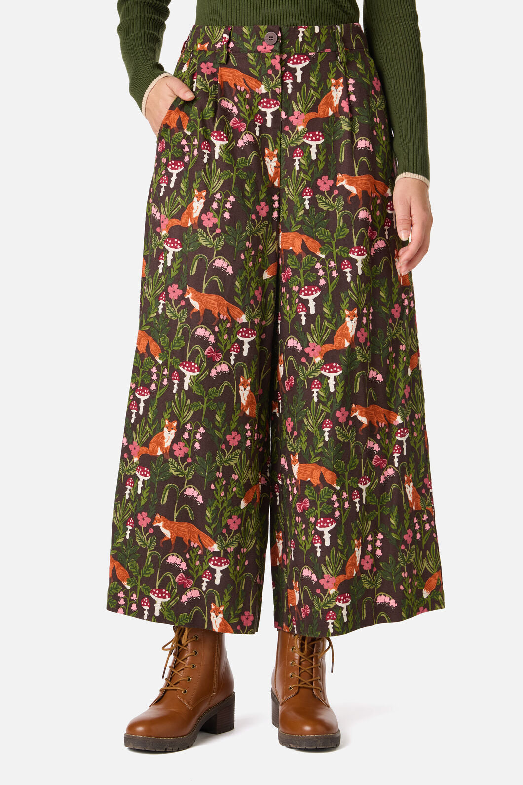 Fancy Foxes Culotte Pant