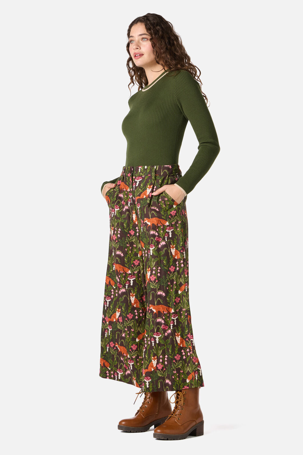 Fancy Foxes Culotte Pant